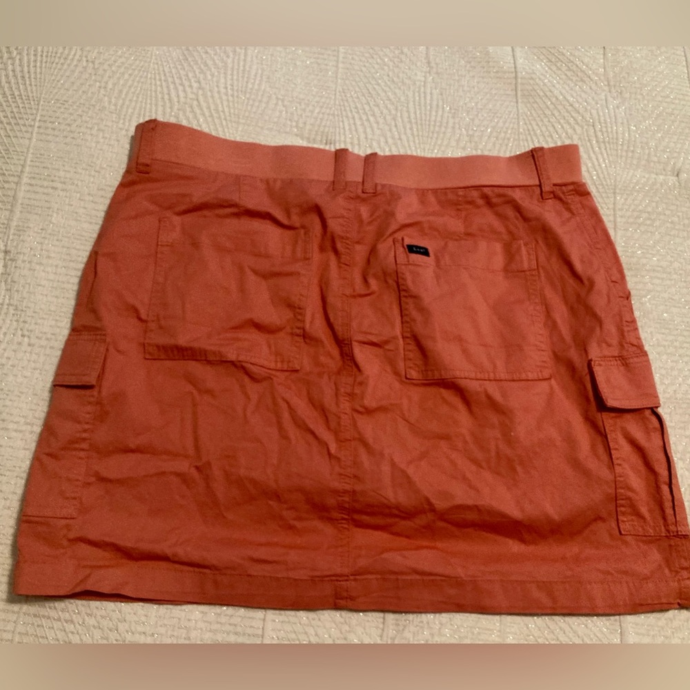 Woman Dusty salmon pink color skirt